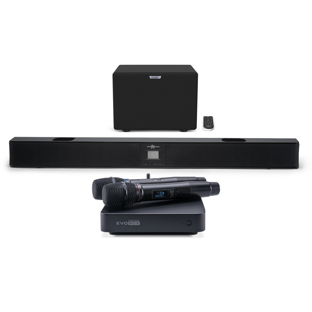 караоке-комплект EVOBOX Plus + EvoSound Bar (саундбар с караоке) в Верхнем Тагиле
