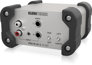 Klark Teknik DI 22P пассивный стерео директ-бокс в Верхнем Тагиле