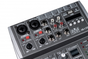 SVS Audiotechnik mixers AM-4 DSP Аналоговый микшерный пульт, 4-канала в Верхнем Тагиле
